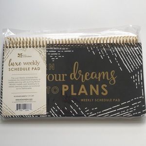 Erin Condren Luxe Weekly Schedule Pad